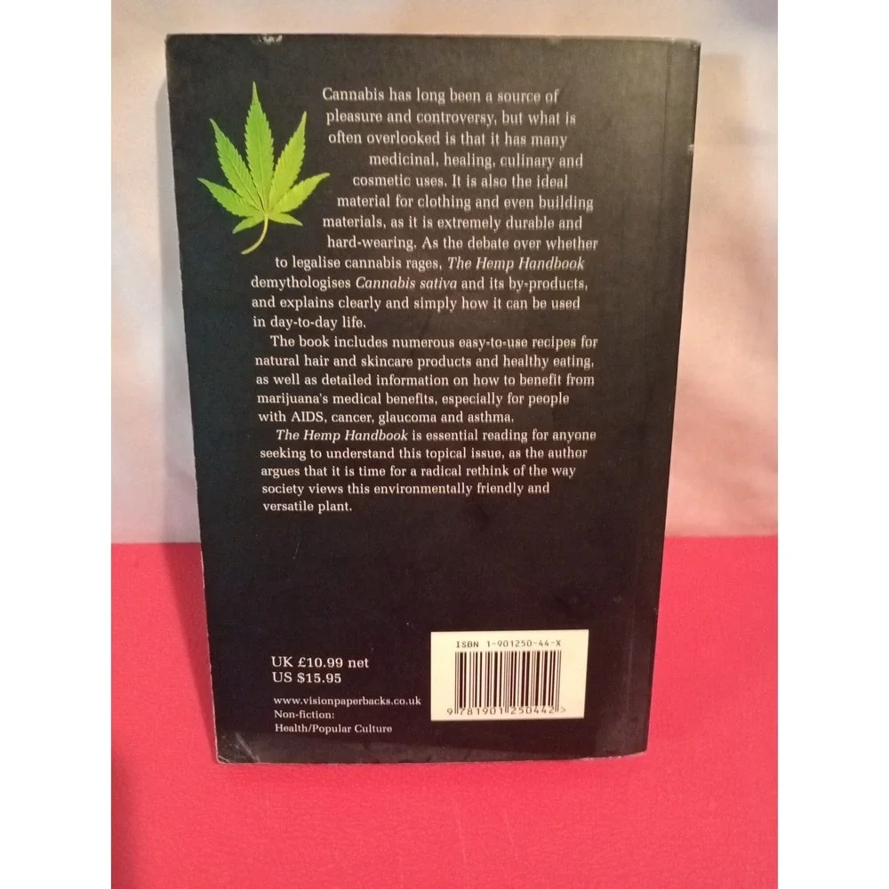 Hemp Handbook by Gisela Schreiber (2003, Trade Paperback)